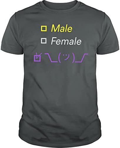 Nonbinary Pride Shirt Funny T-Shirt There are More Than Two Genders Shirt Genderqueer Shirt