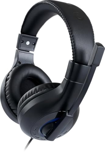 Casque PC Jack 3.5mm avec Micro Noir Bigben
