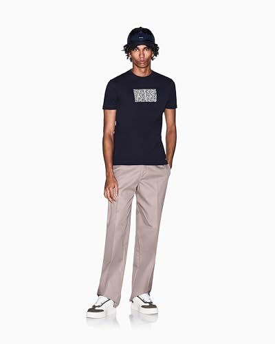 T-shirt Armani Exchange Homme Col Rond Confortable et Tendance