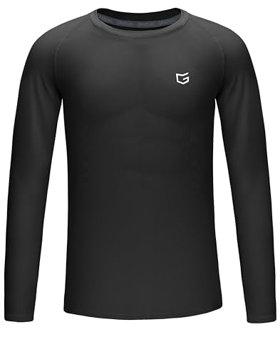 G Gradual Boys Youth Compression Shirt Long Sleeve Football Baseball Undershirt Quick Dry Sports Base Layer for Boy2