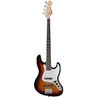 Bass "ARIA" STB-JB Jazz Bass Shaded Solid Body Mast: Mahogany Rosewood Fretboard Pills: 2 Single OP-1. Color: Shaded