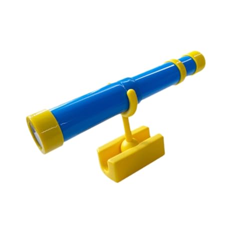 Télescope rétractable enfants 3 ans et plus bleu : jeu d'extérieur éducatif
