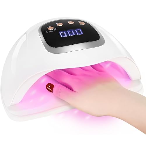 Oje; Kurutma Makinesi; 66 Adet LED’li 280W Hızlı Kurutma; Kalıcı Oje ve Protez Tırnak Kurutmaya Uygun; Güzellik Merkezi; UV Kalıcı