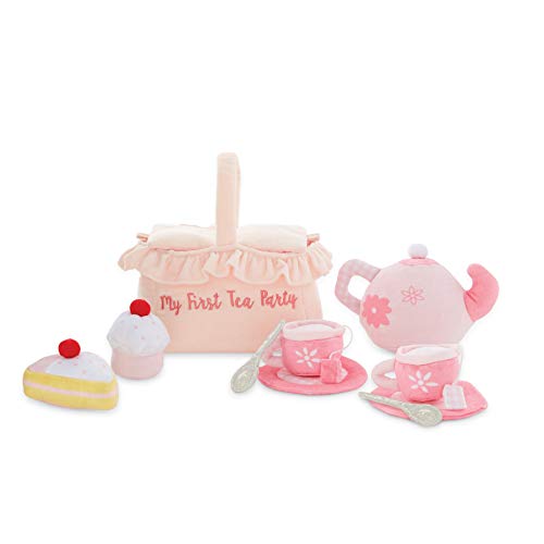 Image of Mud Pie My First Tea Party Plush Set, Multicolor