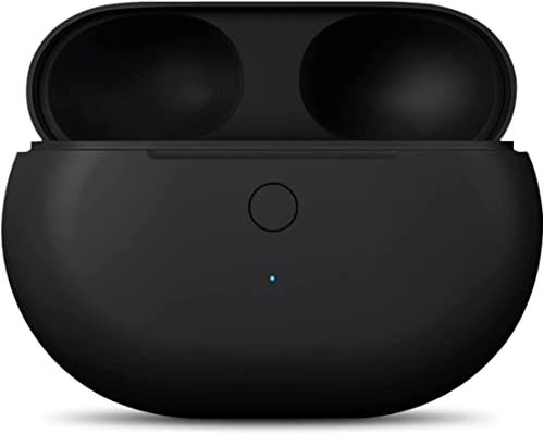 SAyN Charging Case Replacement Compatible with Beats Studio Buds, Charger with Bluetooth Pairing Sync Button & 660mAh Built-in Battery (Not Include Beats Studio Buds) Black