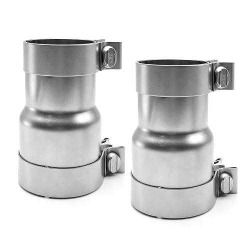 SKYMIRO 2.5 to 3 Inch Exhaust Adapter, 304 Stainless Steel Exhaust Reducer