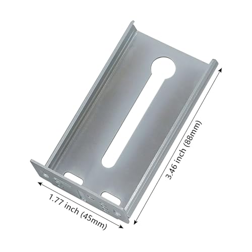 Image of LONTAN Rear Mounting Brackets for 1.77 Inch 45mm Drawer Slides (10 Pairs)