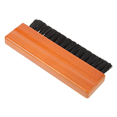 Happyyami Record Brush Records Dust Black Brush for Record Record Cleaning Brush Record Cleaner Brush Phonograph Cleaning Brush Record Supplies Solid Wood