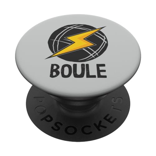 Boule Power! Bouler Outfit Boule Kugeln Petanque Boule PopSockets mit austauschbarem PopGrip Boule Power! Bouler Outfit Boule Kugeln Petanque Boule PopSockets mit austauschbarem PopGrip