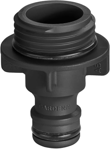 Gardena Regner-Anschlussstück: Schlauchanschluss für Rasensprenger, Ersatzteil Sprinkler/Viereckregner, Original System (5304-20)