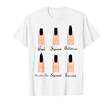 Gran regalo para cosméticos, trabajadores de salón de estética, gerente de salón de uñas, cuidado de uñas. Uniforme bonito para expertos en manicura y pedicura, empleados de removedor de esmalte de gel, lima de uñas, esmalte de uñas, decoración de uñas, expertos en equipos de uñas, artistas de arte.