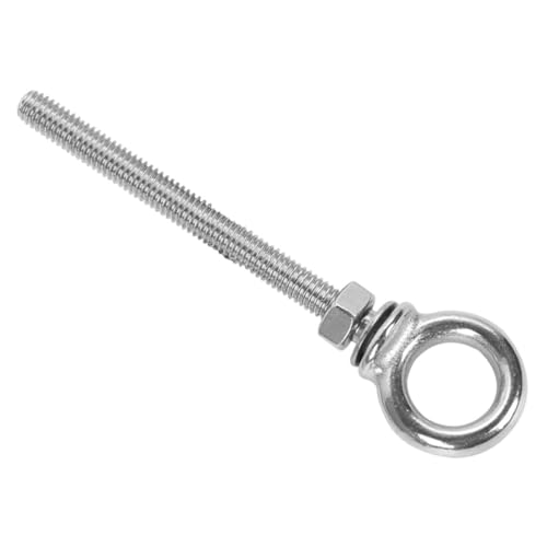 HONITANO Bullone Occhiello Acciaio Inossidabile Resistente per Sollevamento e Sospensione Vite Heavy Duty con Filettatura e Anello Rinforzato per Uso Industriale e Domestico