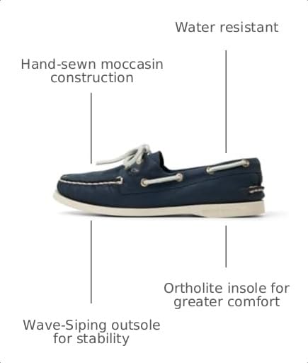 Image of Sperry Women's Authentic Original 2 Eye Leather Boat Shoe