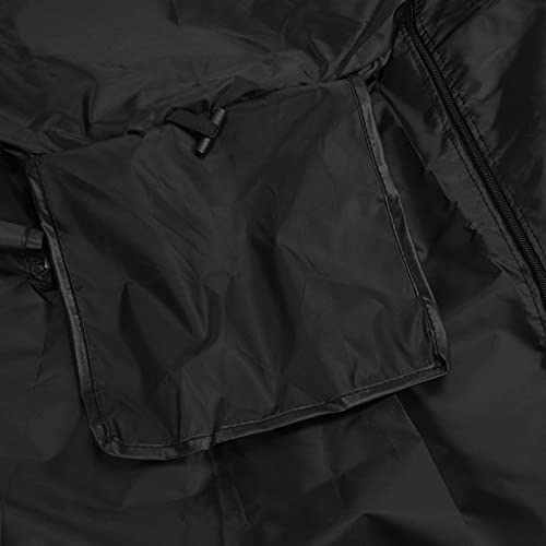 Mrisata Capa para canil de animais de estimação 109 x 76 x 74 cm Capa de gaiola de arame para cães à