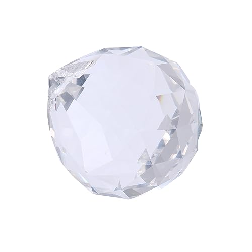 Balacoo 60mm Crystal Lamp Balls Multi- Prisms for Chandelier Lights Home and Party Decorati