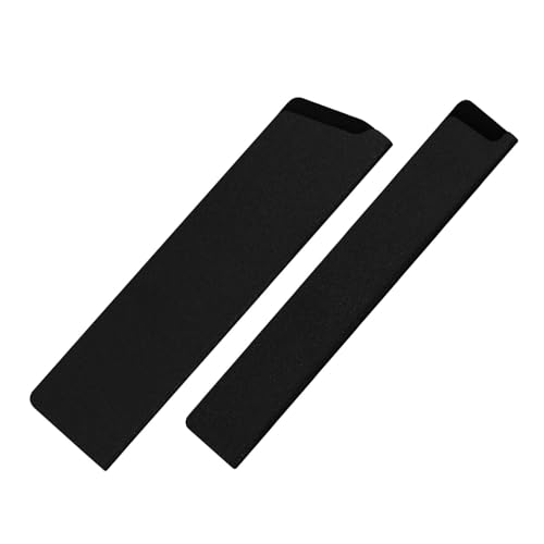 DECHOUS Funda Protectora para Cuchillos de Cocina 8 Pulgadas, Estuche Antideslizante Interior de Franela, Funda de Plástico Resistente para Seguridad y Almacenamiento en Hogar y Viajes (2