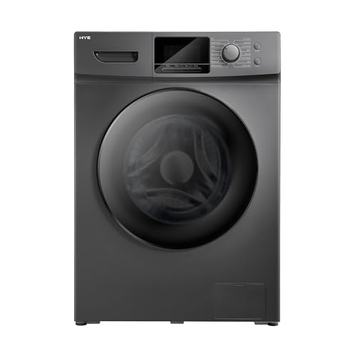 HYE Washing Machine - 9KG Drum 1400RPM Dark Silver