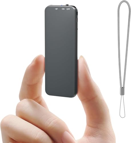 128GB Mini Voice Recorder, 40Hours Long Recoring Time, Digital Voice Activated Recorder with Metal...