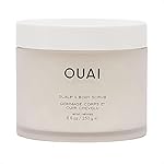 OUAI Scalp & Body Scrub, Melrose Place - Exfoliating Body Scrub with Sugar & Coconut Oil Blend for Smooth, Moisturized Skin - Gentle Scalp Scrub for Removing Product Build Up (8.8 Oz)