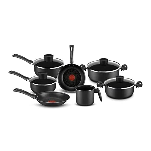 Conjunto de Panelas Antiaderente Rochedo Pratic Cinza - 7 Peças