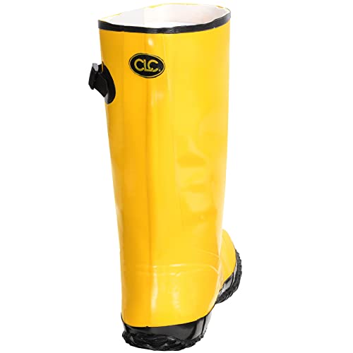 CLC Custom Leathercraft Climate Gear R200 Over The Sock Black PVC Rain Boot Size 82