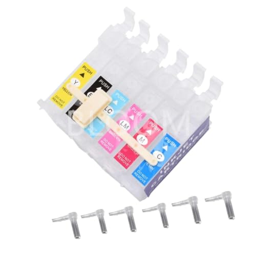 Système de cartouches CISS vides compatibles T1281 T0921 T0711, pack de recharge malin