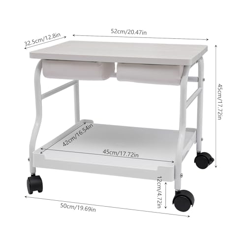 Carrito spa portátil para pies con ruedas y estructura resistente miniatura 3