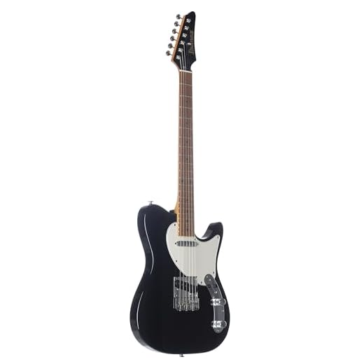 Ibanez FLATV1 Josh Smith Signature Electric Guitar - Black