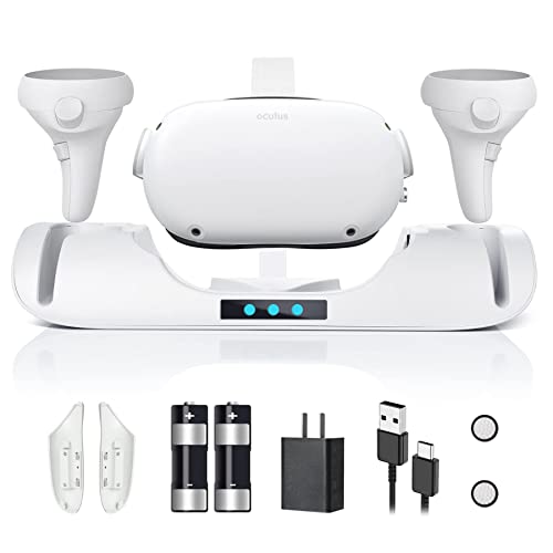 美品 Quest2 128GB/ケース/充電ドック/送風機/カバーセット 美品Meta Quest2 128GB/ケース/充電ドック/送風機/カバーセット