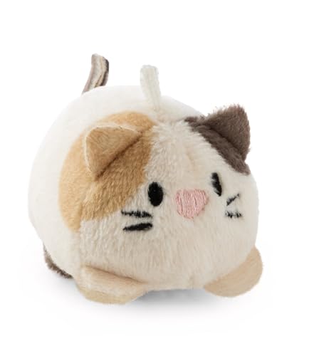 Kuscheltier Katze Angy 5cm - beige - Weiches NICI Plüschtier – niedliches Stofftier zum Kuscheln & Spielen – tolle Geschenkidee für Kinder & Erwachsene | 62377
