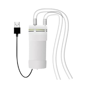 Mini Wasserpumpe, 5V Wasserpumpe Selbstansaugende, Klein Selbstansaugende Pumpe USB-Betriebene Vakuumpumpe, Elektrische Mini Pumpe Wasser mit 1M PVC Schlauch (1 Meter)