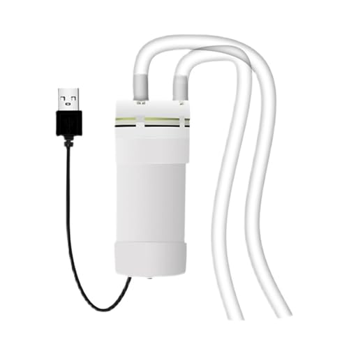 Mini Wasserpumpe, 5V Wasserpumpe Selbstansaugende, Klein Selbstansaugende Pumpe USB-Betriebene Vakuumpumpe, Elektrische Mini Pumpe Wasser mit 1M PVC Schlauch (1 Meter) Mini Wasserpumpe, 5V Wasserpumpe Selbstansaugende, Klein Selbstansaugende Pumpe USB-Betriebene Vakuumpumpe, Elektrische Mini Pumpe Wasser mit 1M PVC Schlauch (1 Meter)