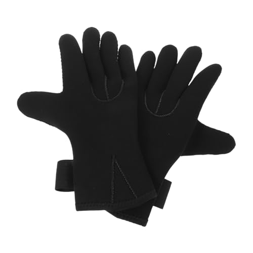 Moufles de plongée Abaodam en néoprène noir haute densité de 3 mm