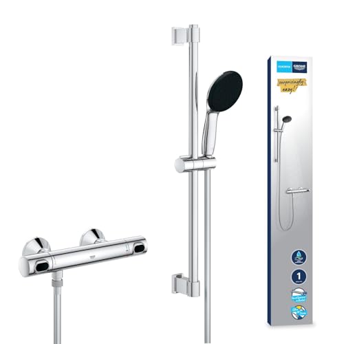 Grohe Precision Flow Miscelatore termostatico per doccia, 34800001