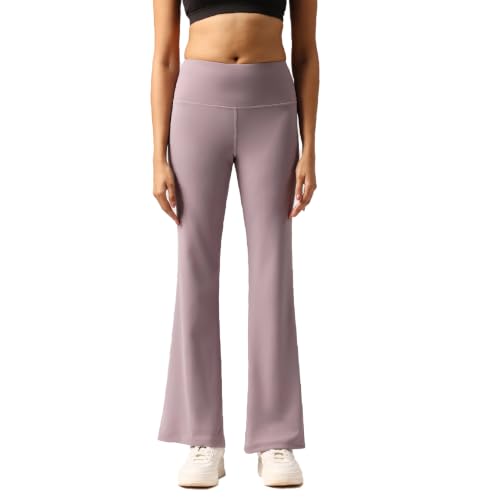 Image of BlissClub Ultimate Flare Pants Lite Regular for Women Upto 5'4 ft | High Waist Trousers and Formal Pants for Office wear | Comfortable fit