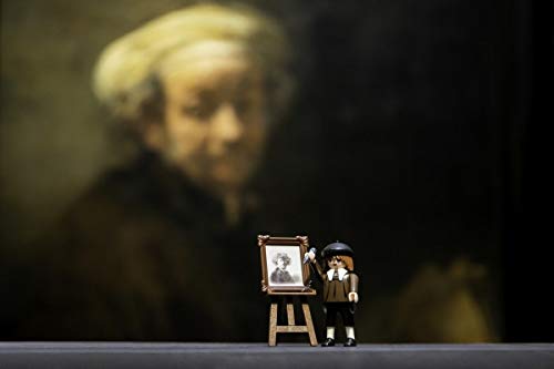 Playmobil 70456 Rembrandt Figurine Inspirée Par 'autoportrait Aux Cheveux Bouclés Et Au Col Rijks Museum Amsterdam Collector - vue 4