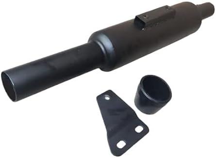 AMAFLIP Chota Punjab FreeFlow Exhaust Silencer For Bullet Enfield Reborn & Meteor 350 Bike Only (Black)