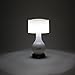 Ivation 6-LED Battery Operated Motion Sensing Table Lamp - Multi Zone Light: Body Only, Shade Only, or Both Body & Shade - can Also Light Continuously White