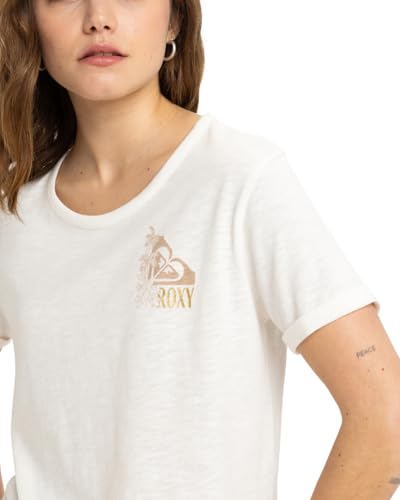 Roxy Femme Oceanwave Regular T Shirt Egret - vue 6