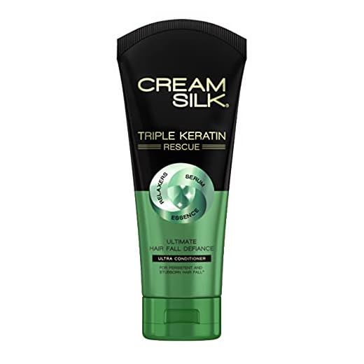 Cream Silk Creamsilk Triple Keratin Rescue Ultimate Hair Fall Defiance Conditioner, 170ml (340 mL)
