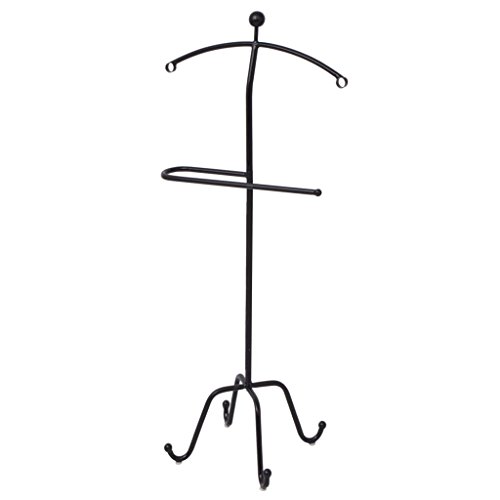 Festnight Galán de Noche - Color de Negro Material de Acero, 49x41x108 cm