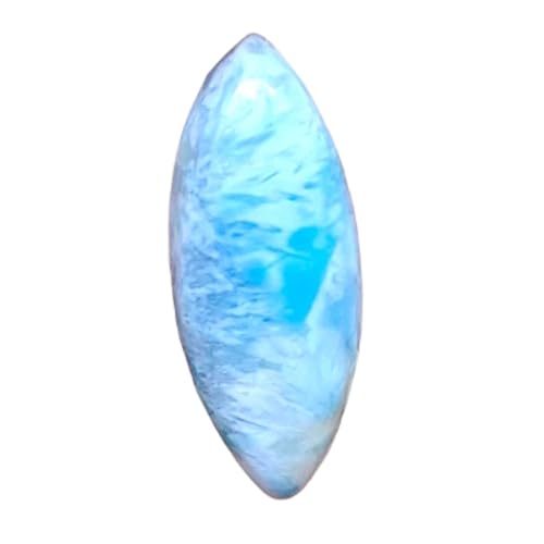 Larimar cabochon naturel 32mm pour créer votre propre collier ou bague d'été