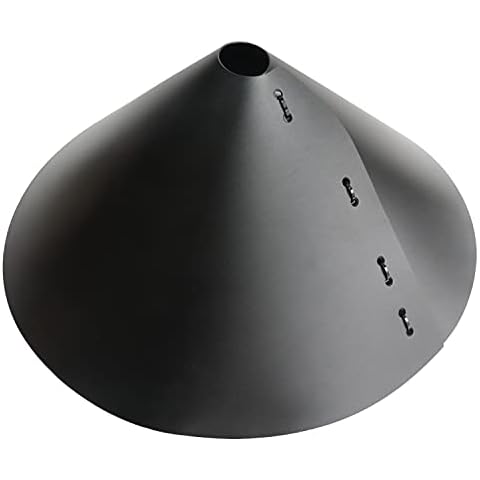 Kunjocy Wrap Around Squirrel Baffle, 16inch Bird Feeder Protects Hanging Bird Feeders & Poles, Durable, Not-Rust Plastic Cover