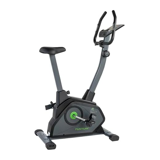 Tunturi Cardio Fit B35 Hometrainer, fiets/fitnessfiets/hometrainer, fietstrainer, met lcd-scherm en tablethouder, zwart