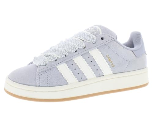 Image of adidas Campus 00s Women's Shoes, Halo Silver /Off White /Gum, Size 10.5