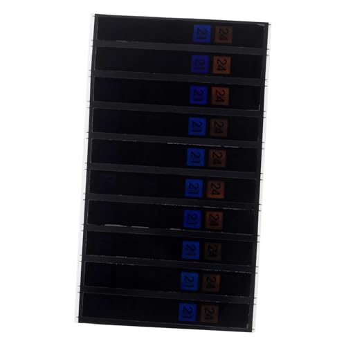 Cabilock Accurate Digital Thermometer for Sourdough 10pcs Cooking Thermometer Strip Adhesive Decal Home Brewing Tool