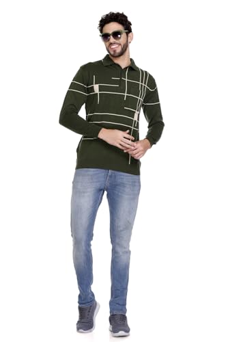 Image of In Love Men's Cotton Blend Warm Winter Wear Top Full Sleeves