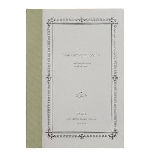 Image of PETAL & FLOW B6 Size Rough NoteBook 5 inch x 7 inch, 288 pages (144 sheets), Vintage Style (Diary)