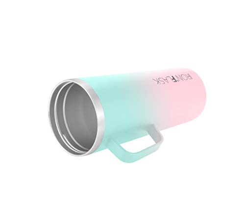 IRON °FLASK Taza de café Grip - 24 oz, a Prueba de Fugas, Botella de Acero Inoxidable aislada al vacío, Moderna Pared… - Imagen 5