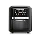 Produktbild GOURMETmaxx XXL Heißluftfritteuse 11 Liter | 4in1: Fritteuse, Heißluftofen, Grill, Dörrautomat | 1700 W Airfryer mit Touchdisplay & Timerfunktion | 8 Programme | fettarm frittieren